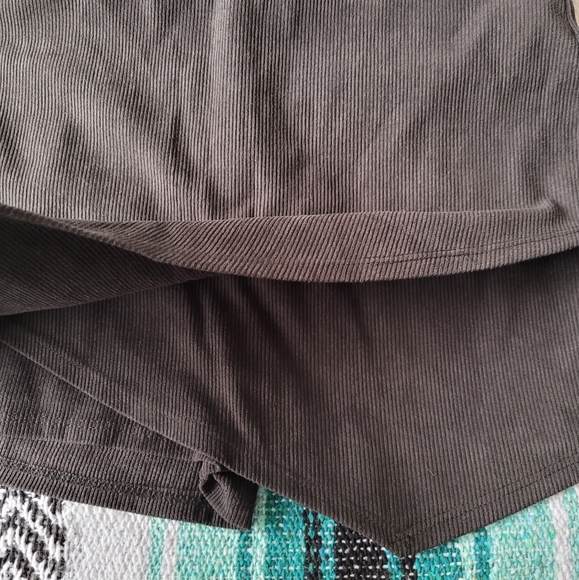 Black corduroy mini skort large bnwot - Picture 4 of 4